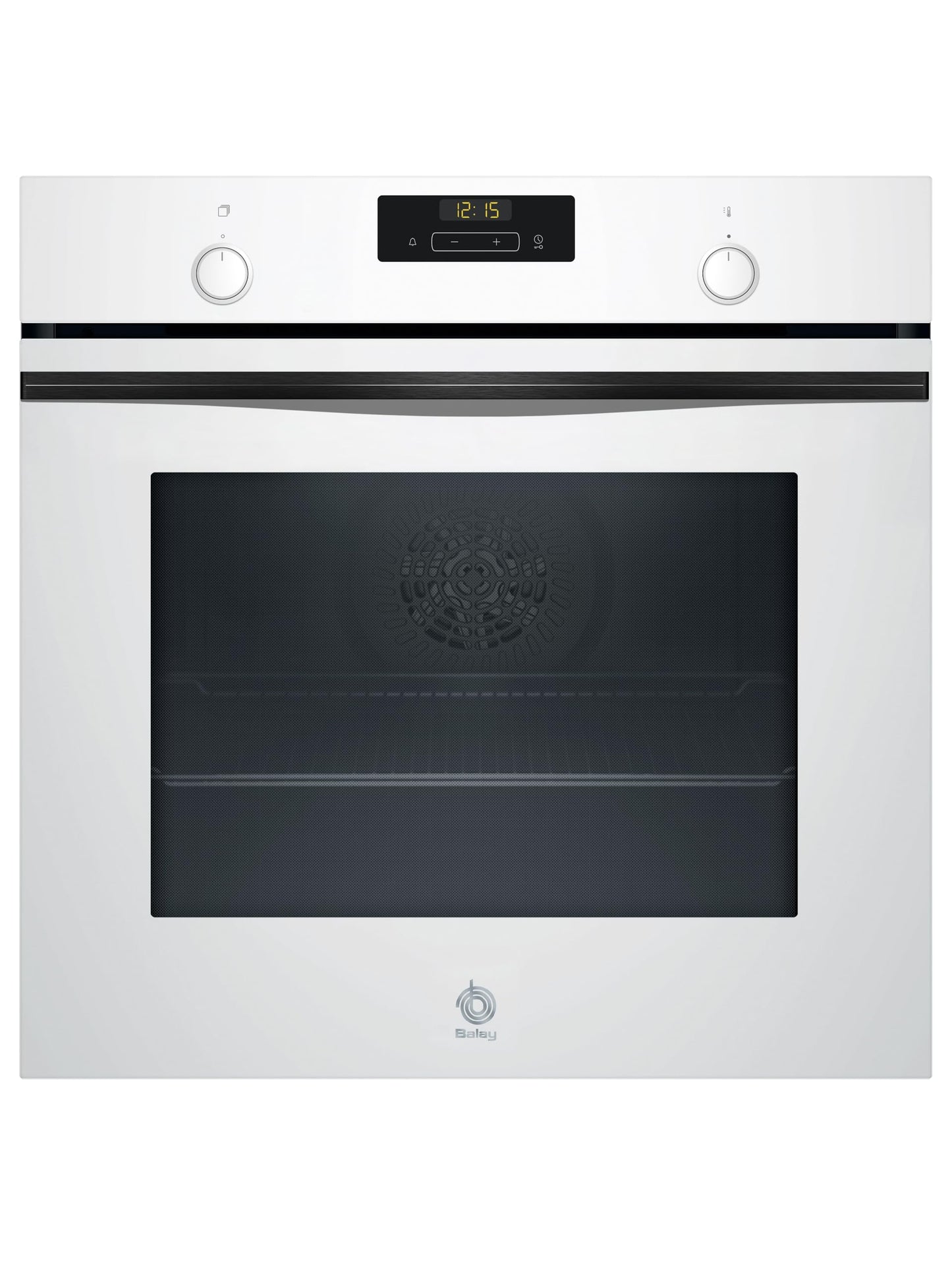 Balay - Horno multifunción, 60 cm, Control Comfort, Aqualisis, Raíles 1 nivel, cristal Blanco, 3HB5131B3