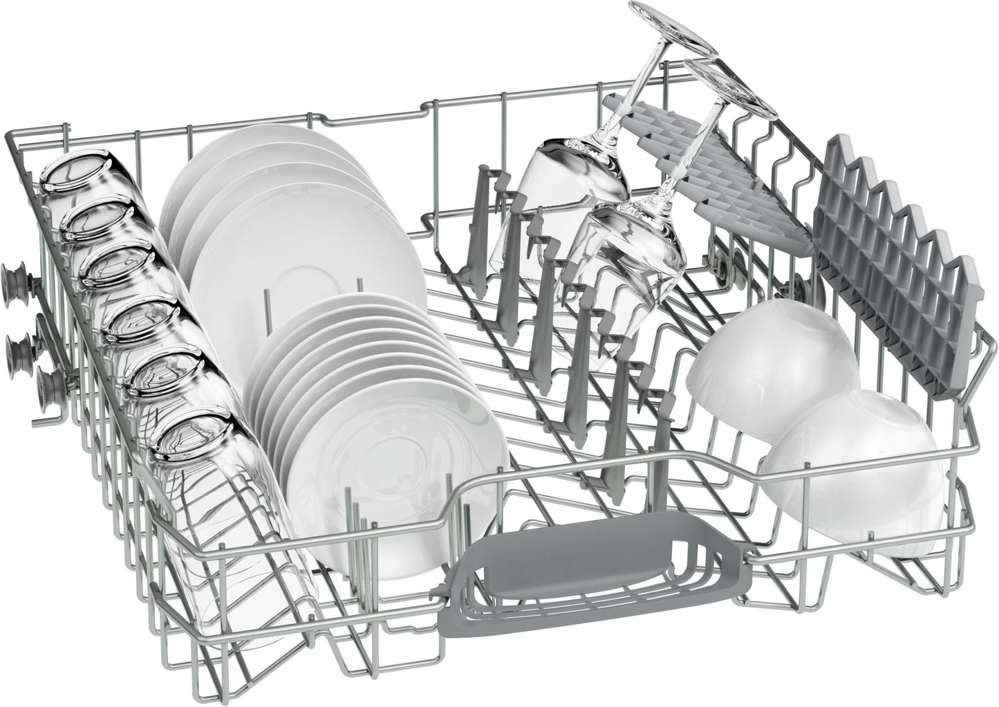 Bosch Lavavajillas de Libre Instalación, 60 cm, ActiveWater, Silencioso, Serie 2, Acero Inoxidable, SMS25AI05E.