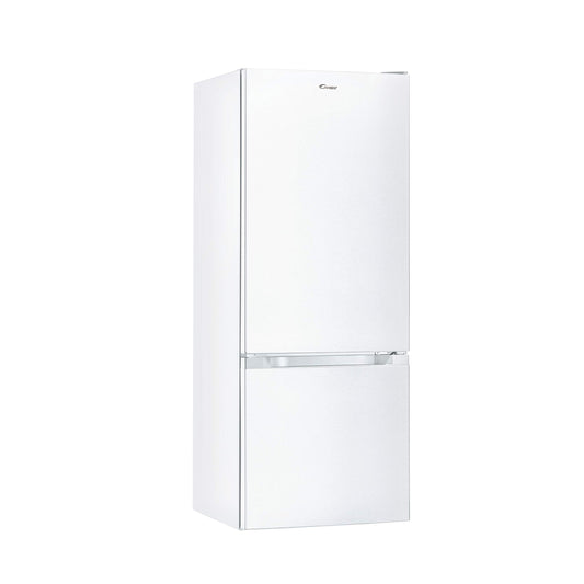 Candy CMCL 5142WN, Frigorífico Combi, 1,44CM Alto, 55CM Ancho, 205L, Tecnología Low Frost, Cajón Verdulero, Control Interno, LED, Puertas Reversibles,