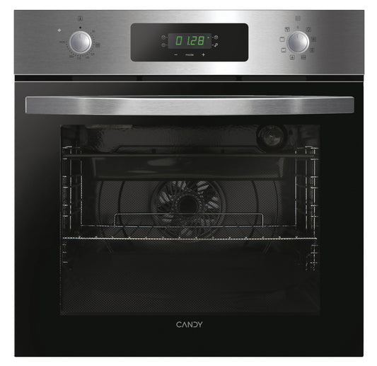 Candy FIDCP X625 L, Horno Multifunción, 70L, Bandeja y Rejilla, Limpieza Aquactiva, Convección + Ventilador radial, 8 Funciones, Display Timer Touch,