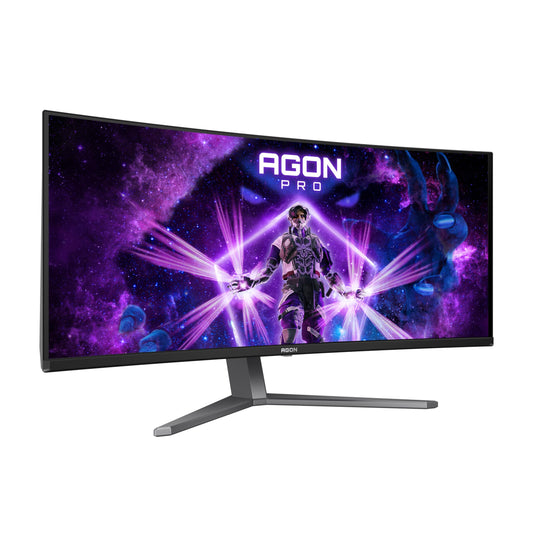 AOC Agon Pro AG346UCDAM - Monitor Gaming Curvo OLED WQHD de 34 Pulgadas, 175 Hz, 0,03 ms, FreeSync Premium Pro, Comp. G-Sync, HDR400